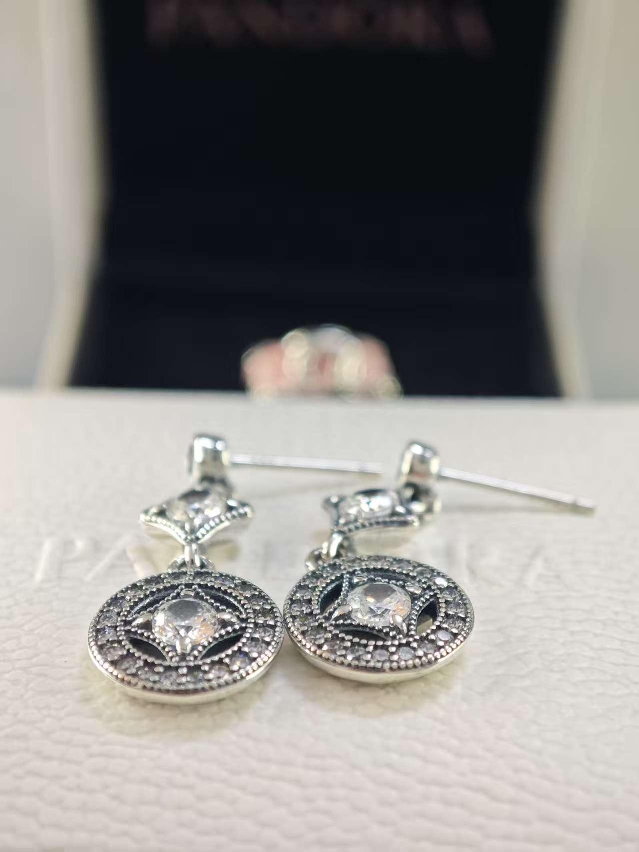 Vintage Allure Drop Earrings