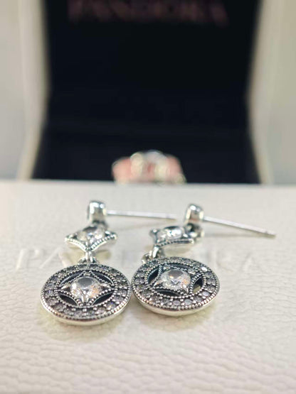 Vintage Allure Drop Earrings