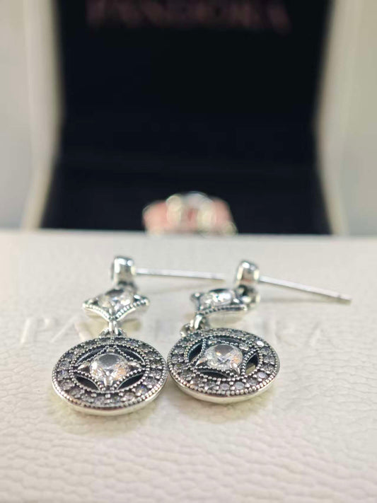 Vintage Allure Drop Earrings