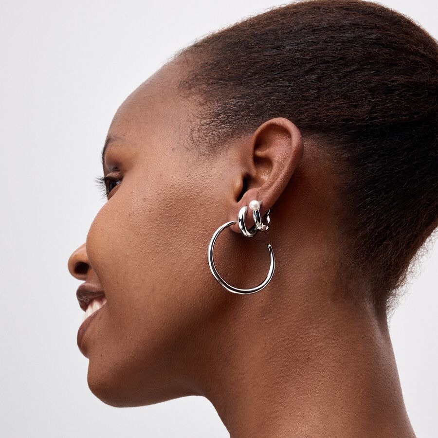 Open earrings Sterling silver 2024 April