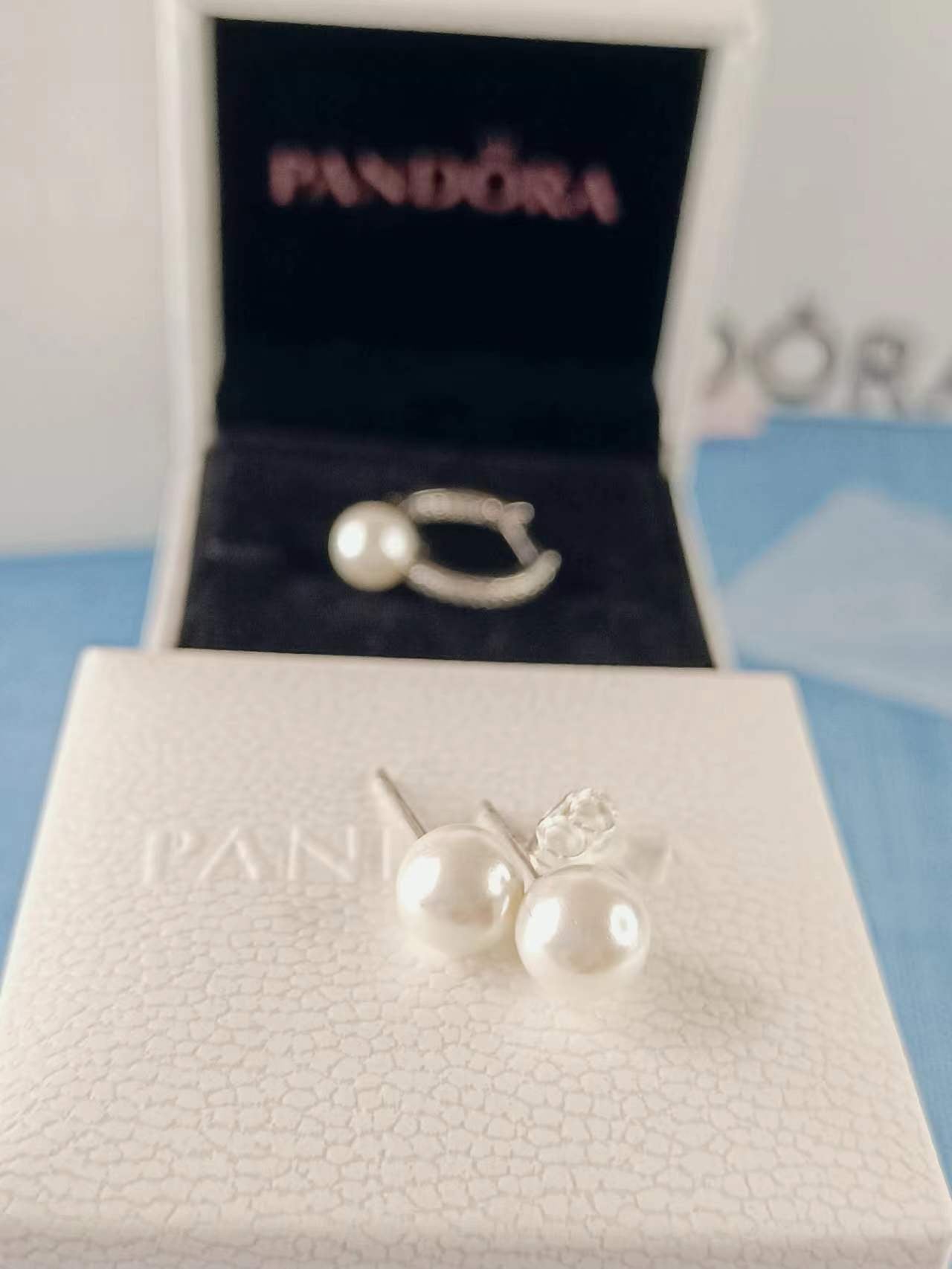 Treated Freshwater Cultured Pearl 7mm Stud Earrings