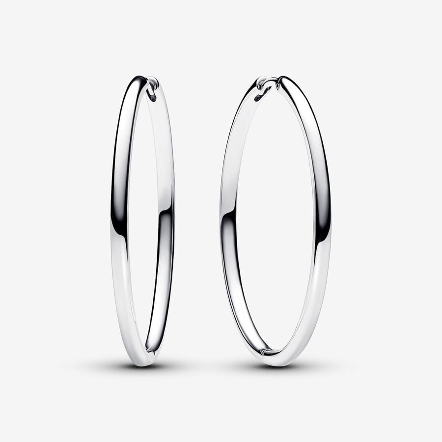 Moments 40 mm Charm Hoop Earrings