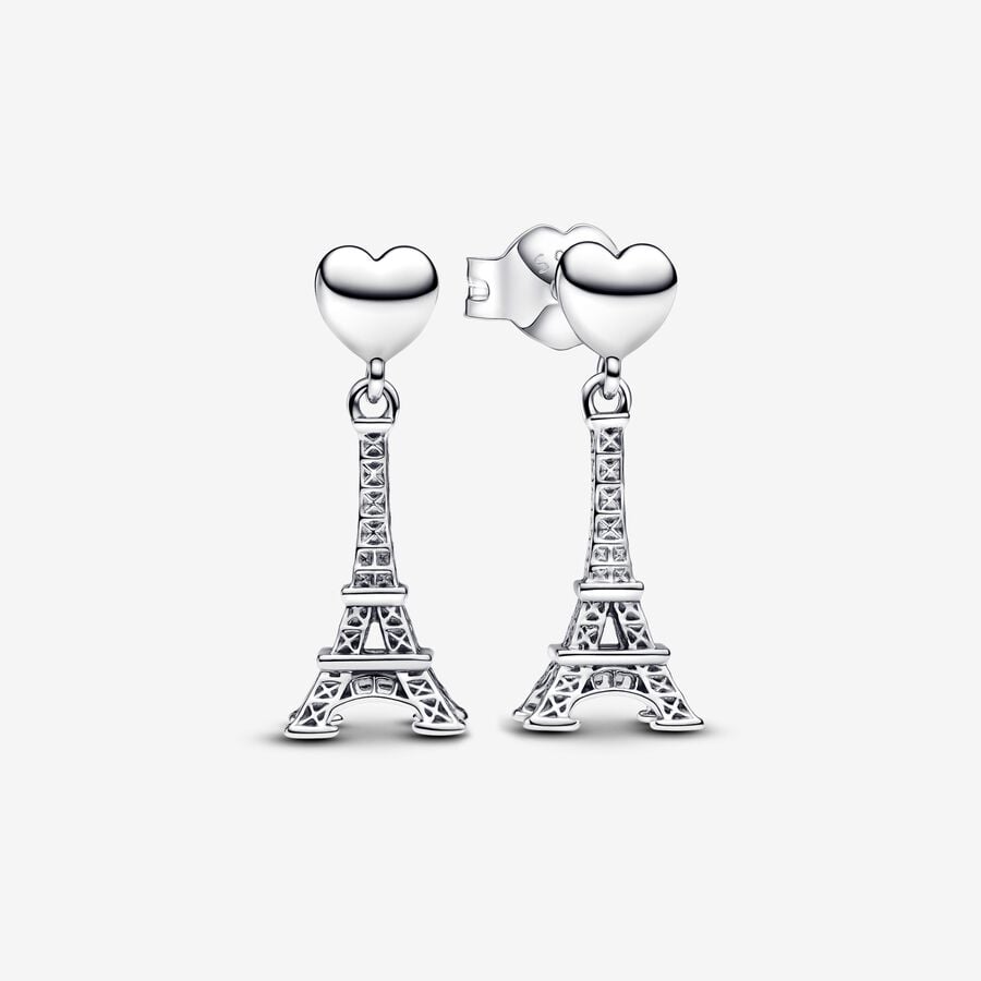 Eiffel Tower Drop Earrings