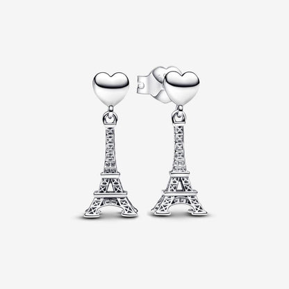 Eiffel Tower Drop Earrings