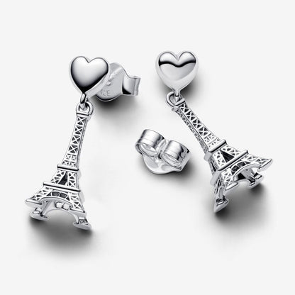 Eiffel Tower Drop Earrings