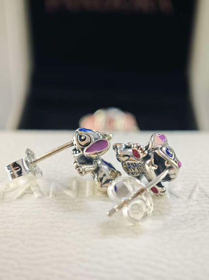 Disney Stitch & Angel Stud Earrings