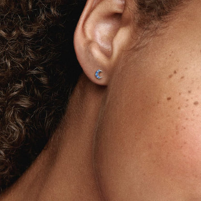 My Moon Single Micro-Stud Earring