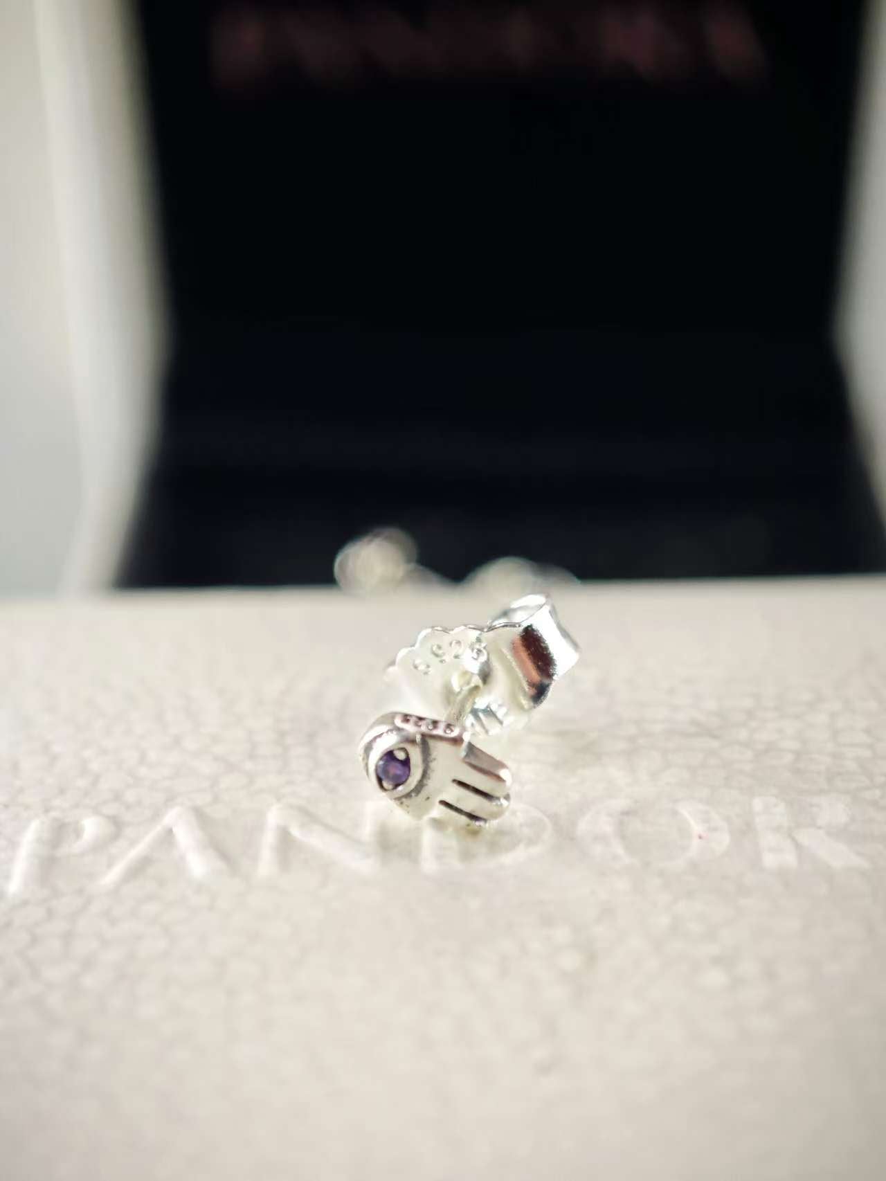 My Hamsa Hand Single Stud Earring