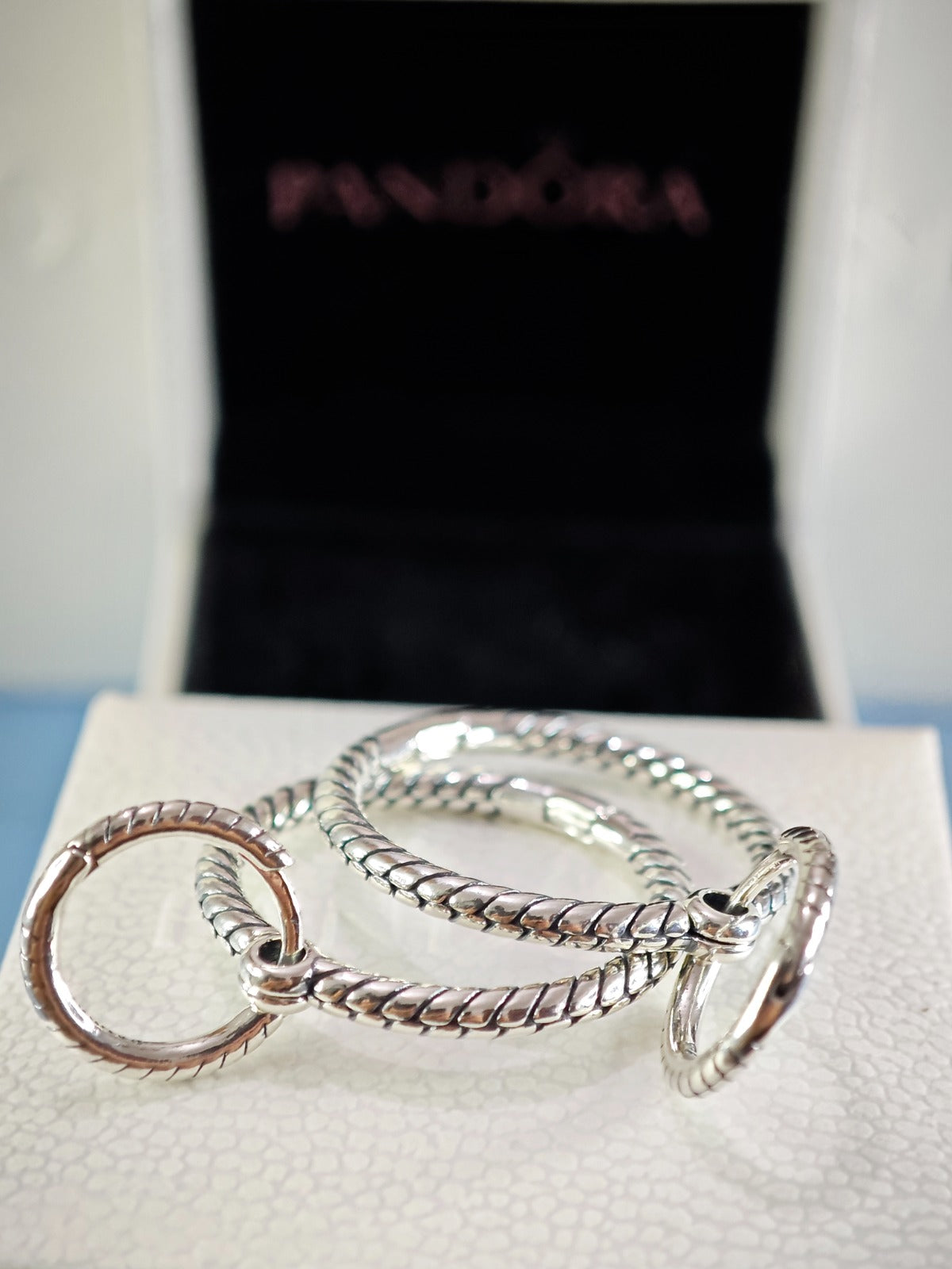 Double Hoop Earrings for Charms