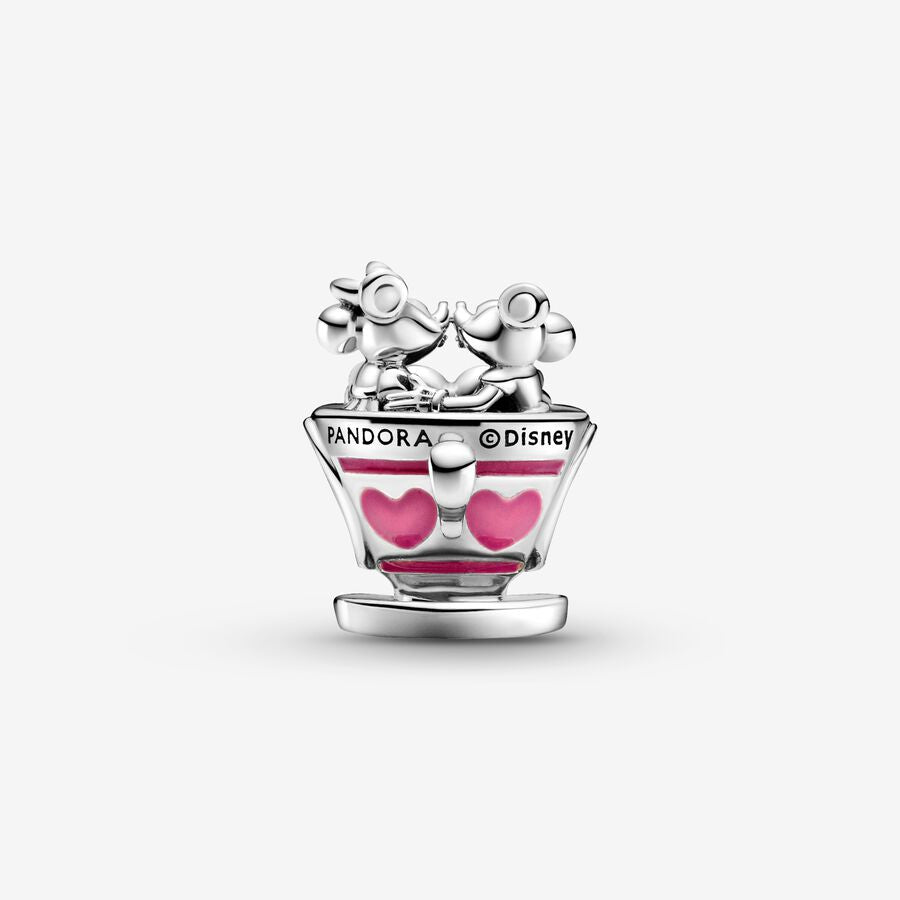 Disney Parks Mickey Mouse & Minnie Mouse Teacup Charm
