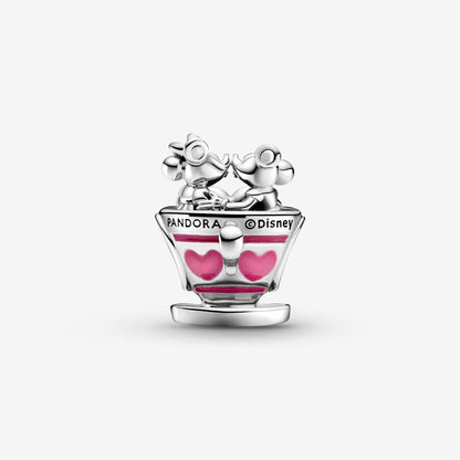 Disney Parks Mickey Mouse & Minnie Mouse Teacup Charm