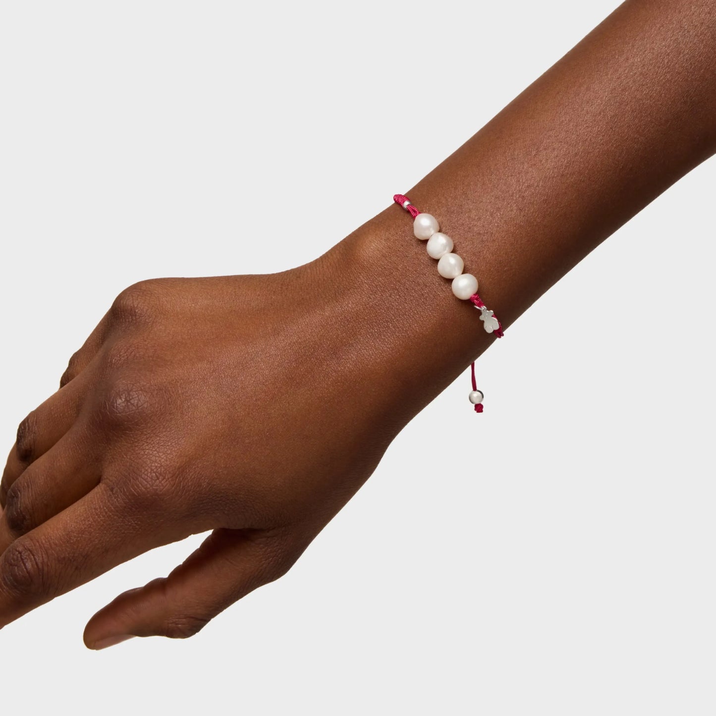 Silver Pearls Bracelet with pearls