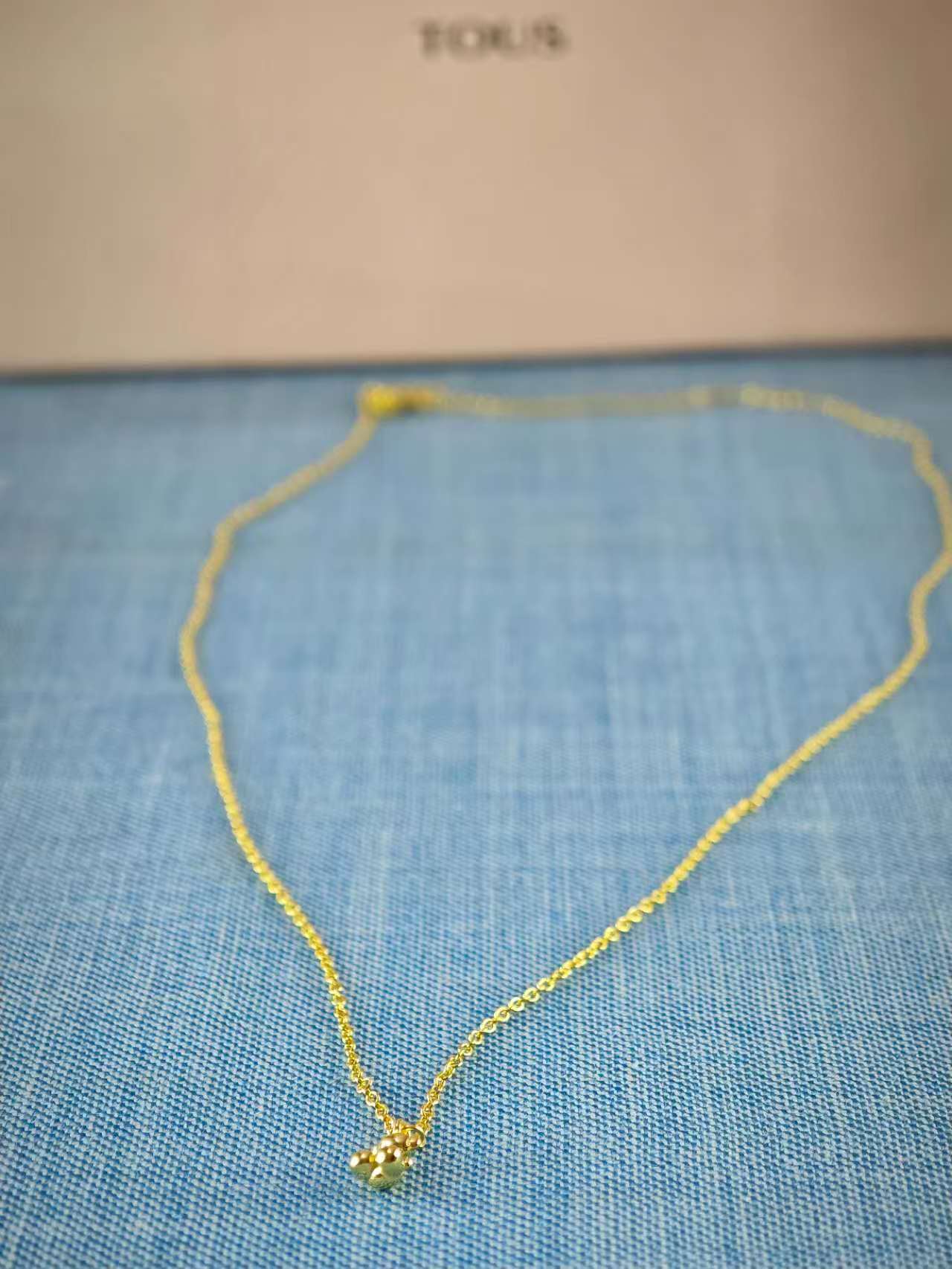 Silver vermeil Bold Bear Necklace