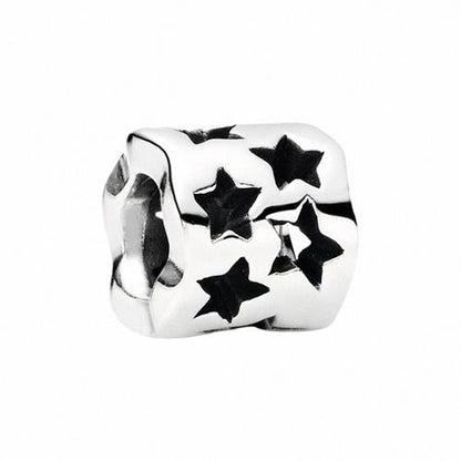 Silver Seeing Stars Charm