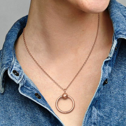 Moments Rose Small O Pendant