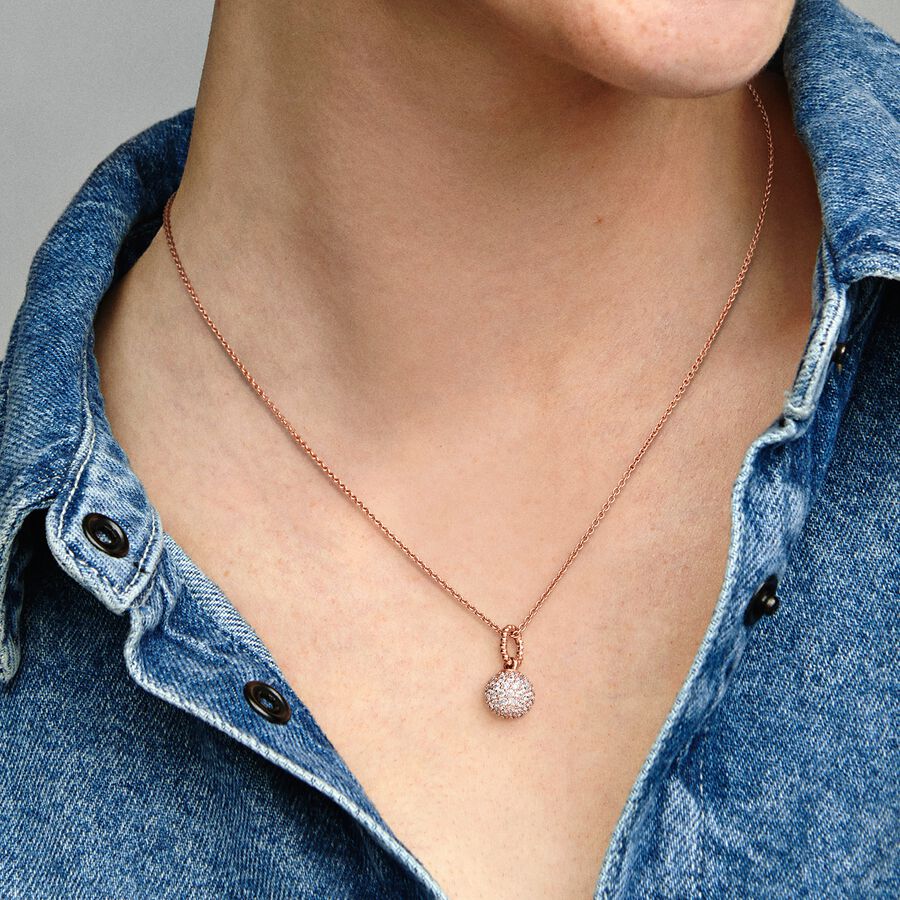Pavé Ball Pendant