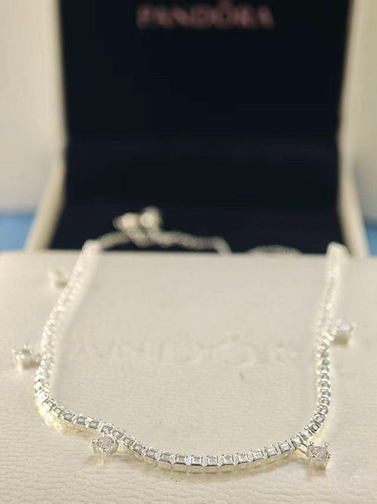 Sparkling Drop Collier Necklace