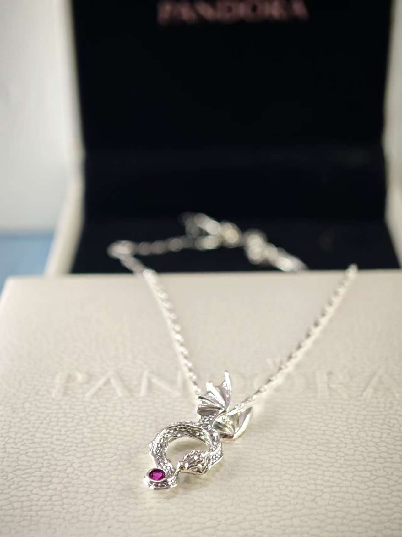 Game of Thrones Dragon Pendant Necklace 45CM