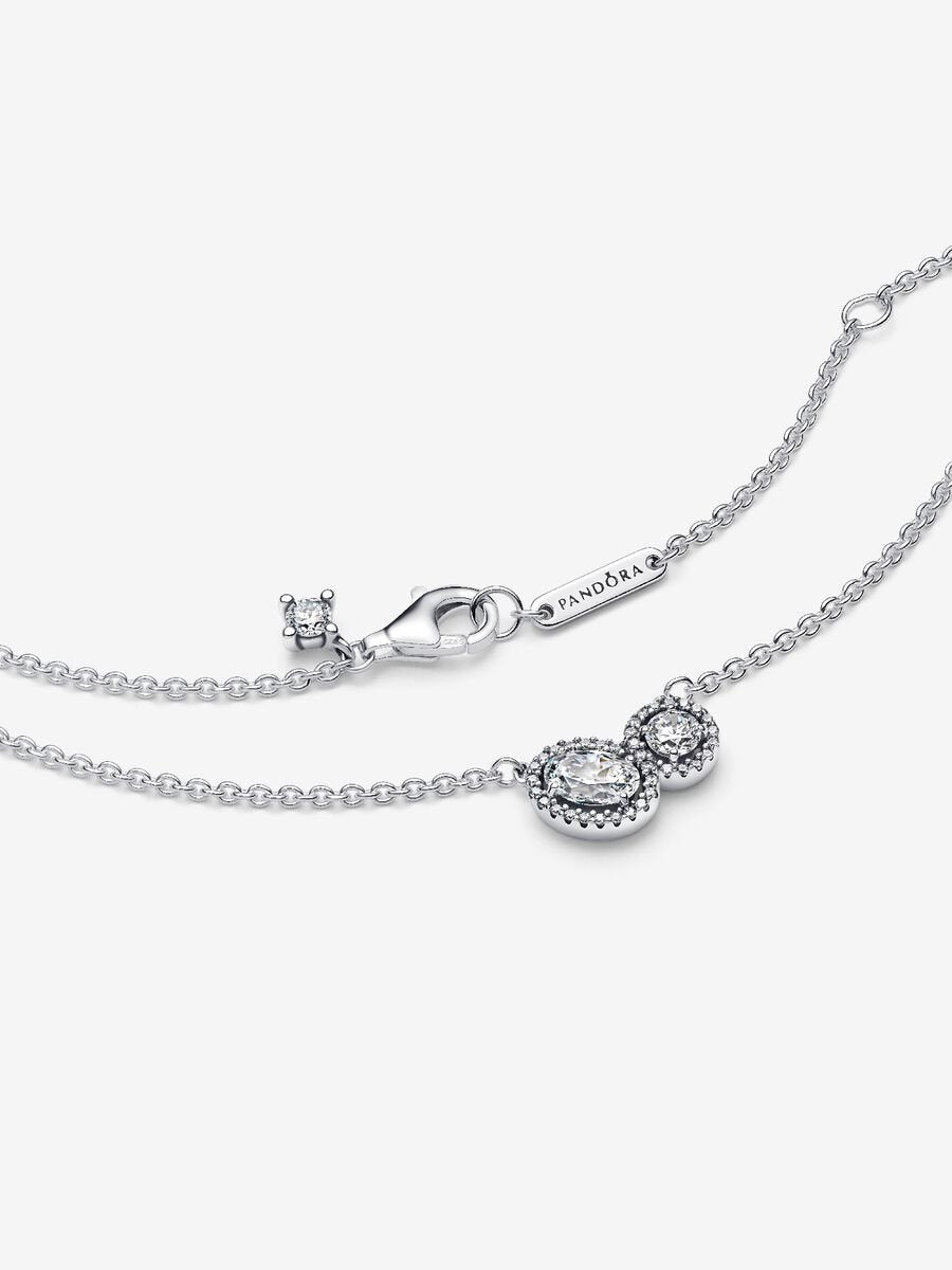 Embracing Halo Necklace