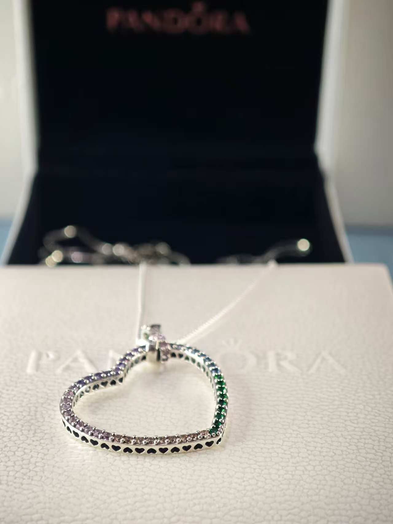 Limited Time Rainbow Heart Necklace