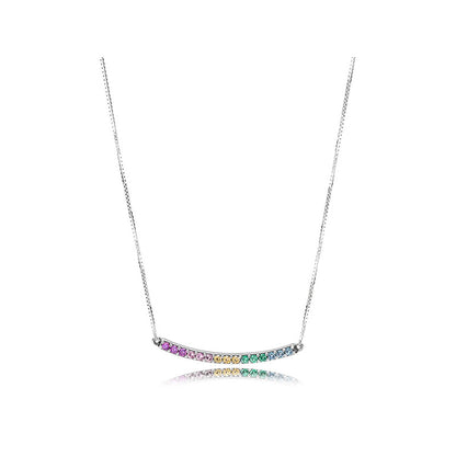 Rainbow Arc Necklace