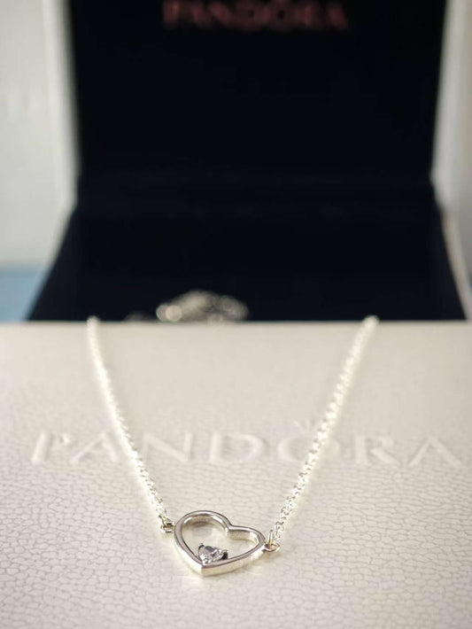 Asymmetric Heart of Love Necklace