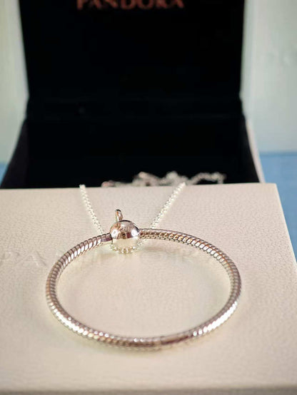 Silver Medium O Charm Carrier 34.6MM