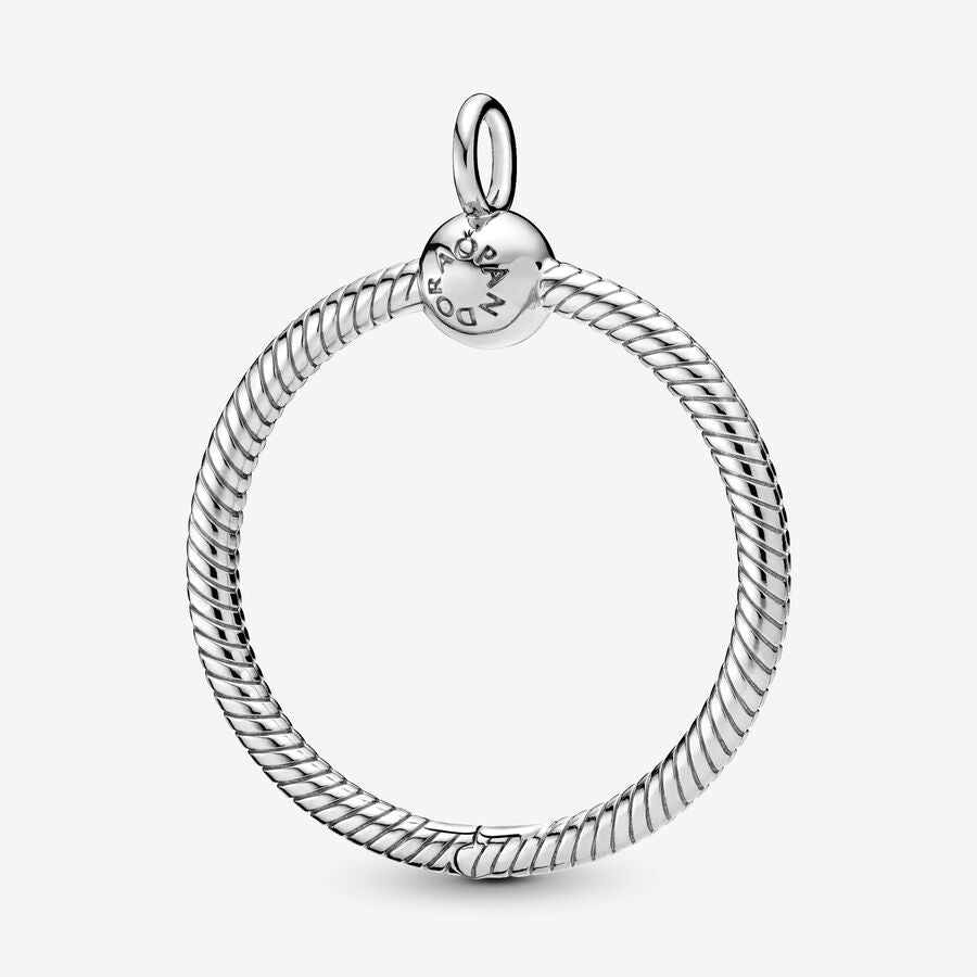 Silver Medium O Charm Carrier 34.6MM