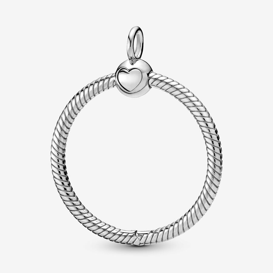 Silver Medium O Charm Carrier 34.6MM