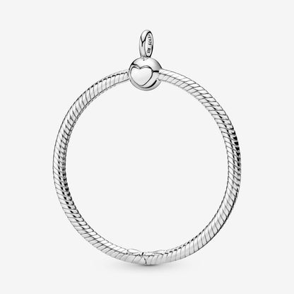 Silver Large O Charm Carrier