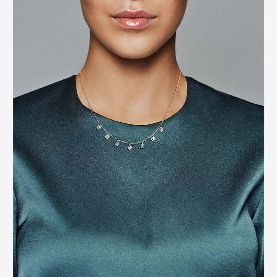 Geometric Shapes Necklace
