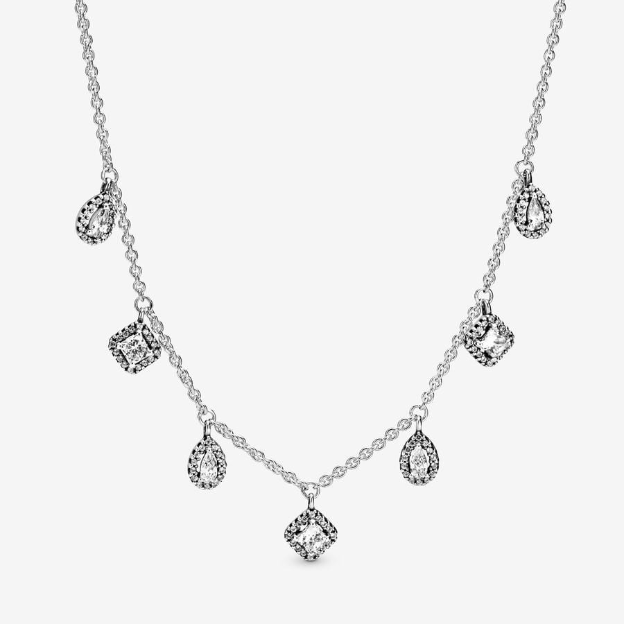 Geometric Shapes Necklace