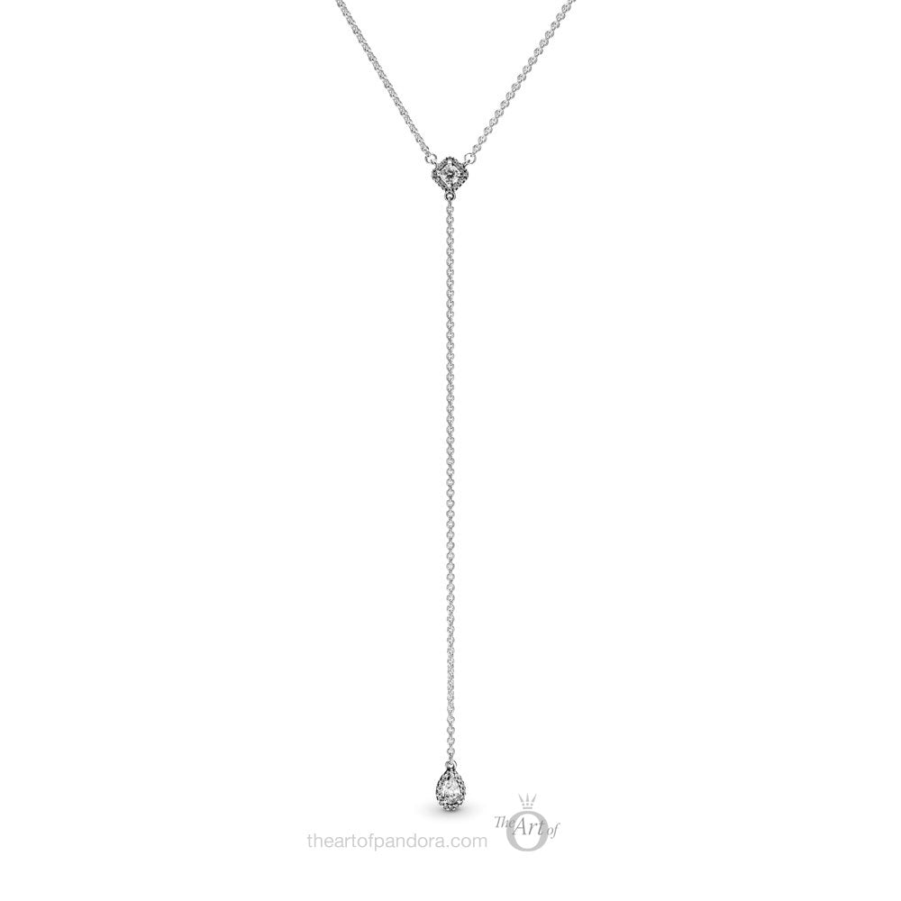 Geometric Shapes Y-Necklace