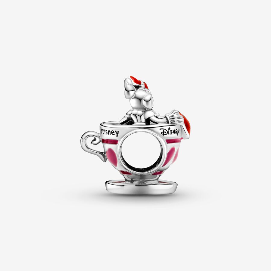 Disney Parks Mickey Mouse & Minnie Mouse Teacup Charm