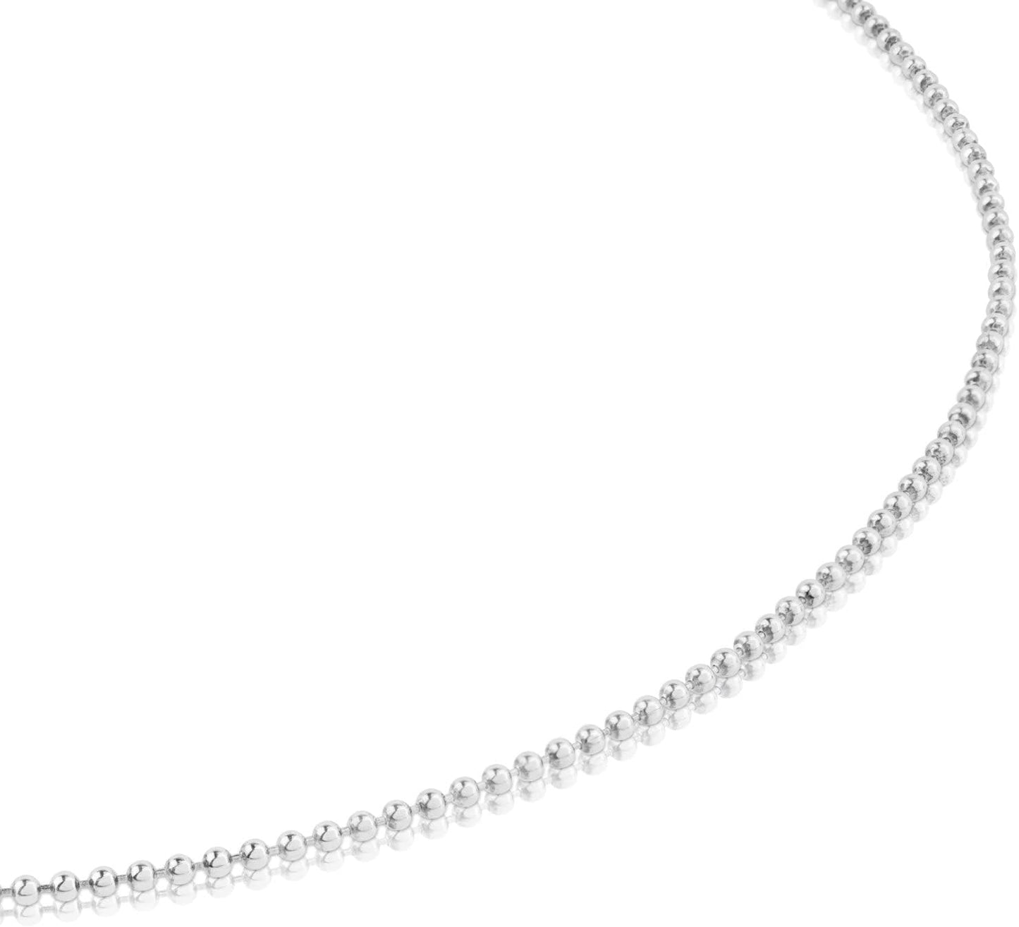 Silver Choker with 1.4 mm balls measuring 40cm Chain