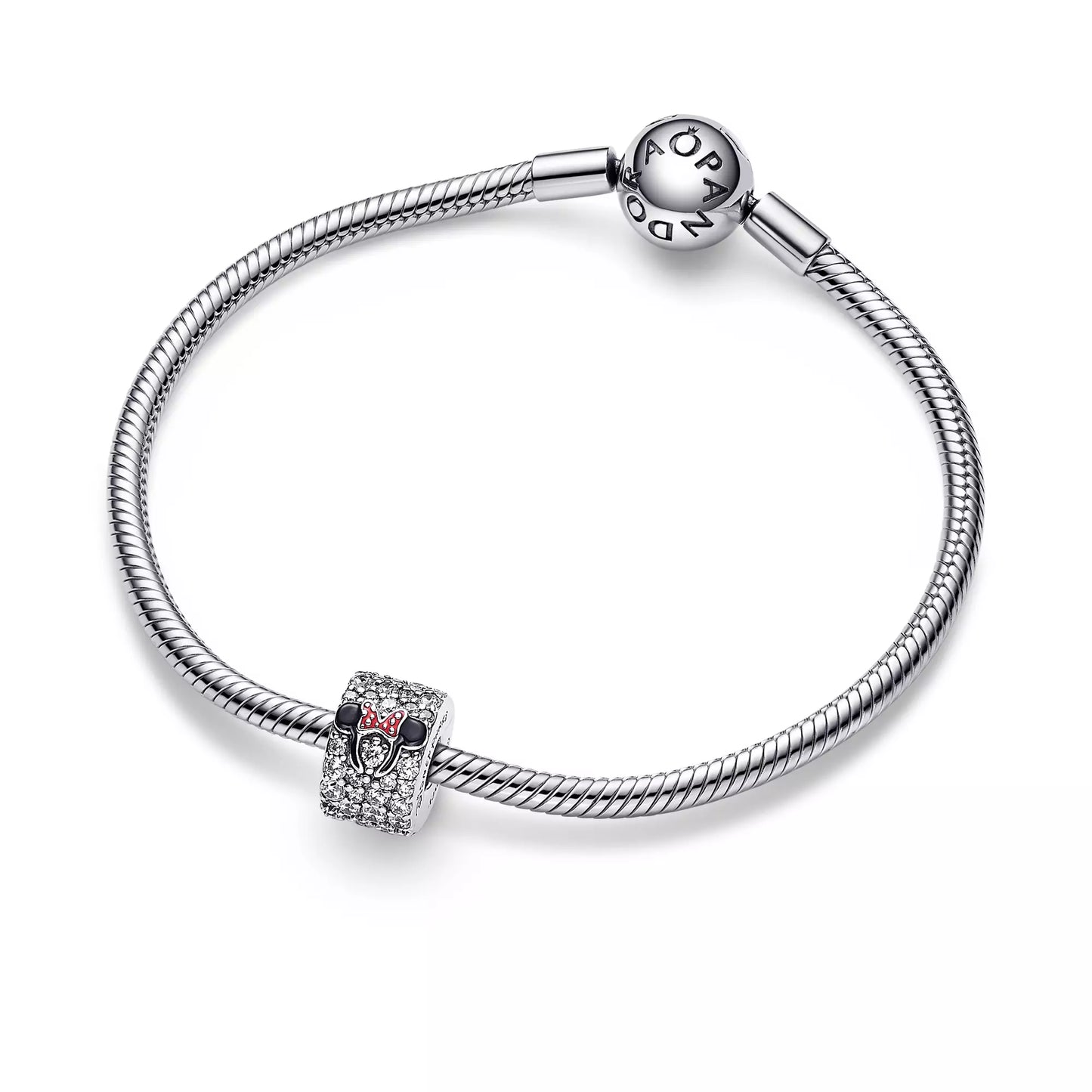 Mickey and Minnie Mouse Clip Charm
