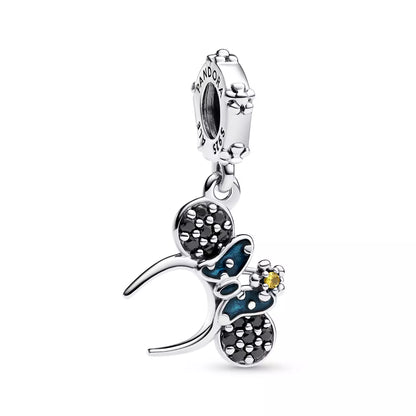 Minnie Mouse Ear Headband Dangle Charm