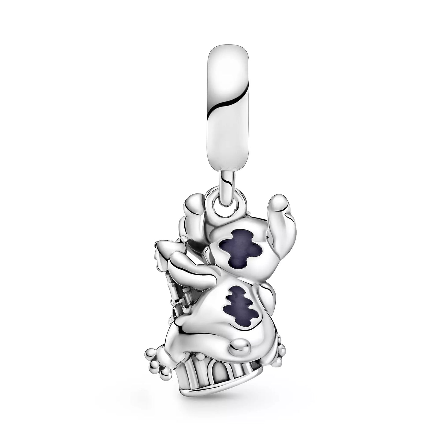 Disney Parks Stitch and Fantasyland Castle Dangle Charm