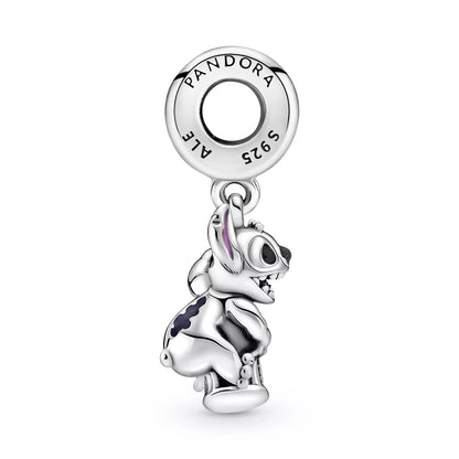 Disney Parks Stitch and Fantasyland Castle Dangle Charm