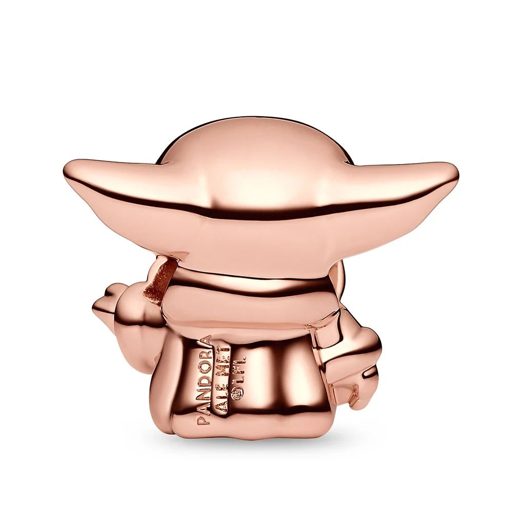 Disney Parks Star Wars Grogu Rose Gold Charm