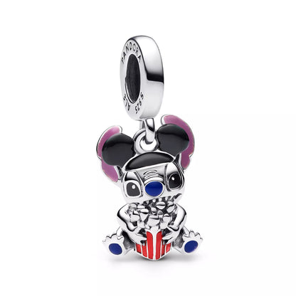 Disney Stitch Popcorn Mickey Mouse Charm