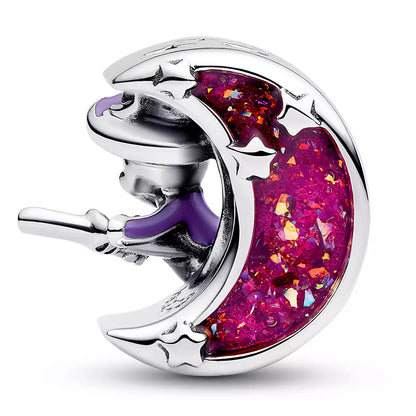 Disney Minnie Mouse Glow-in-the-Dark Witch Halloween Charm