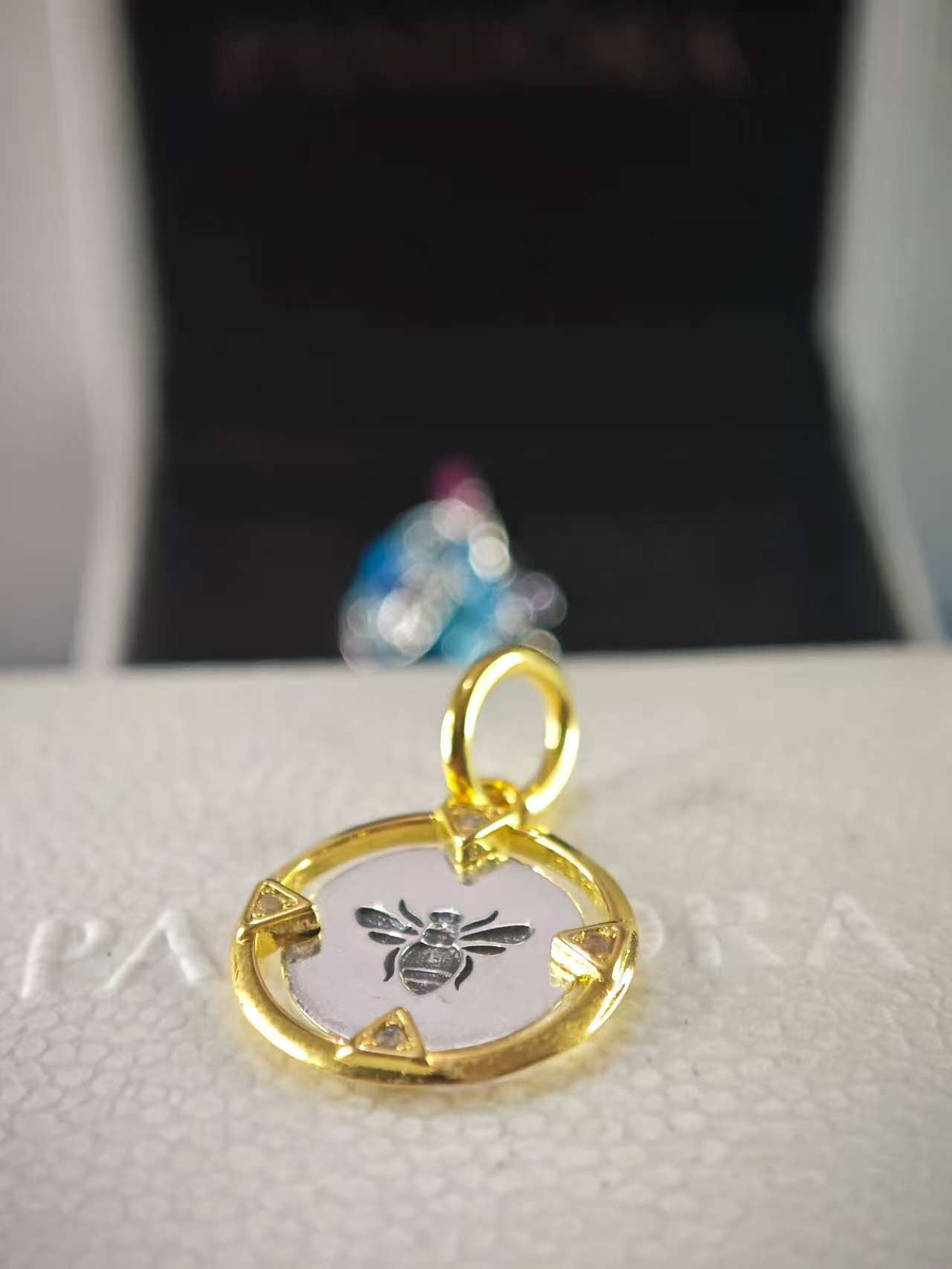 Bee Medallion Charm