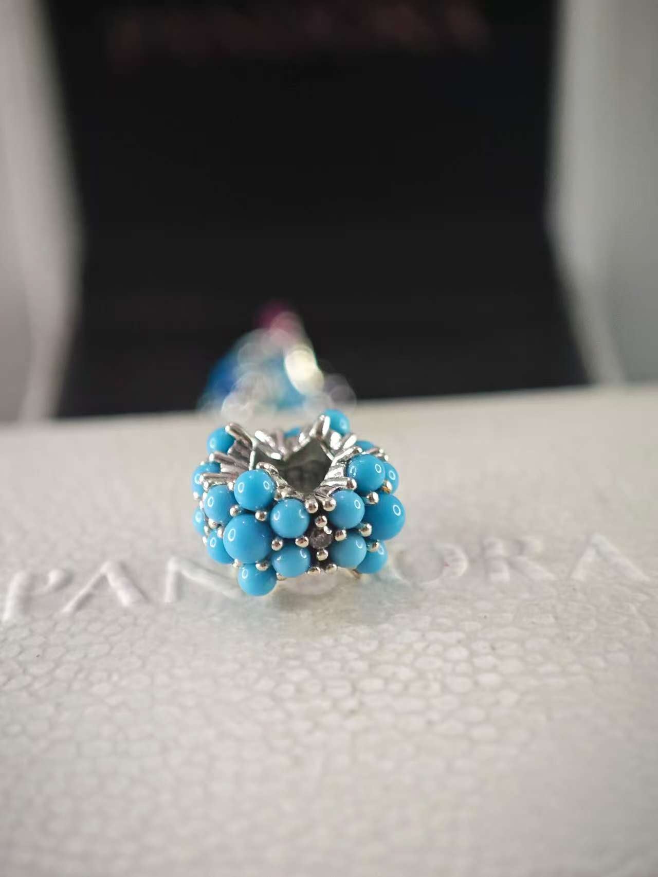 Turquoise-colored Ocean Charm