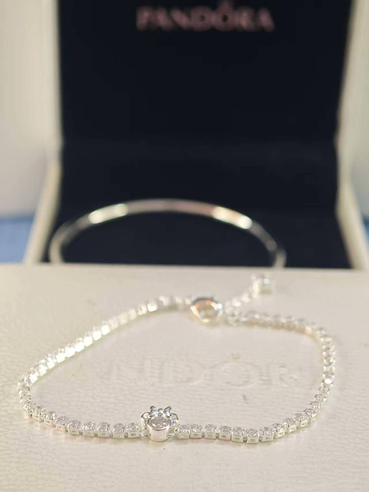Disney Minnie Mouse Tennis Bracelet