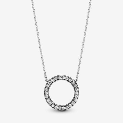 Circle of Sparkle Necklace 45CM