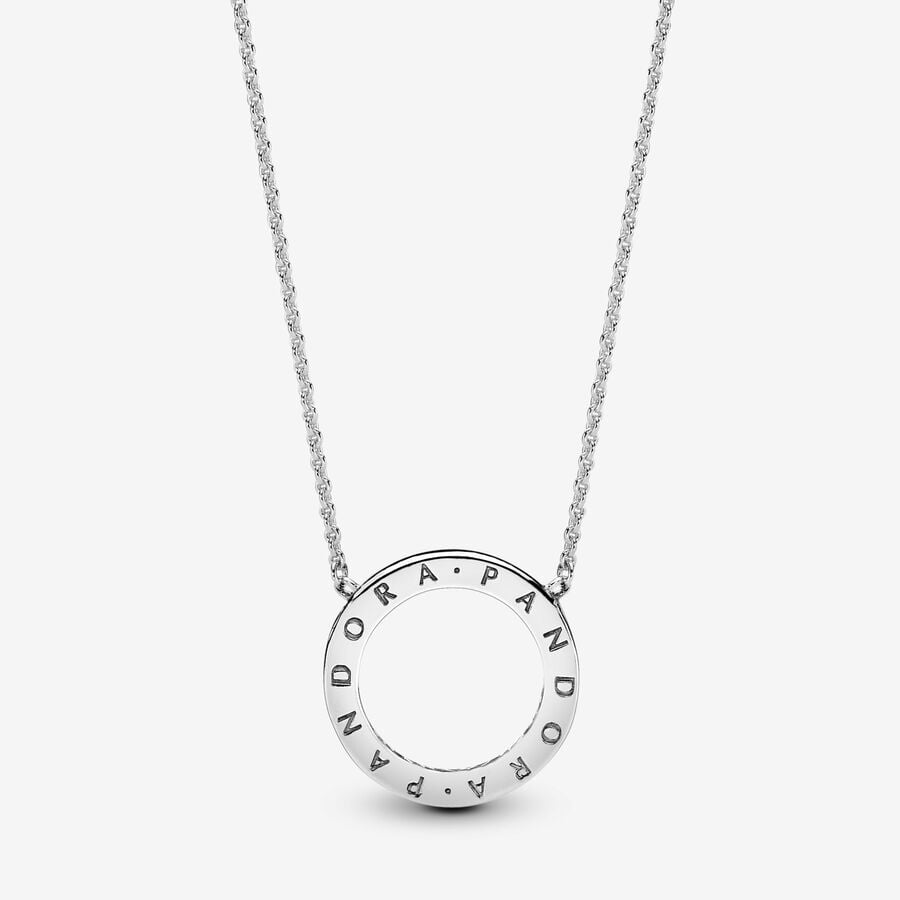 Circle of Sparkle Necklace 45CM