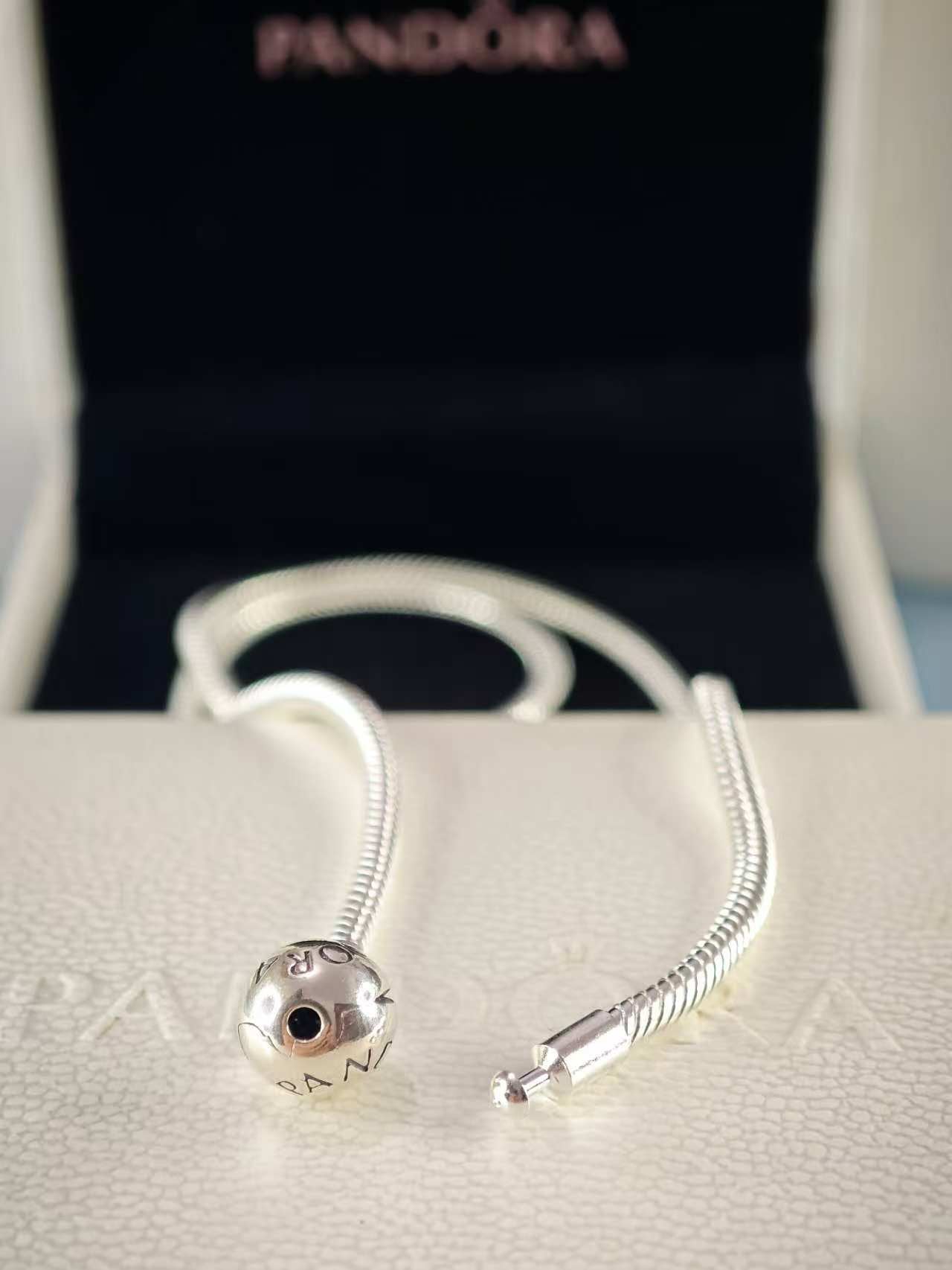 Snake Chain Necklace with Clasp
