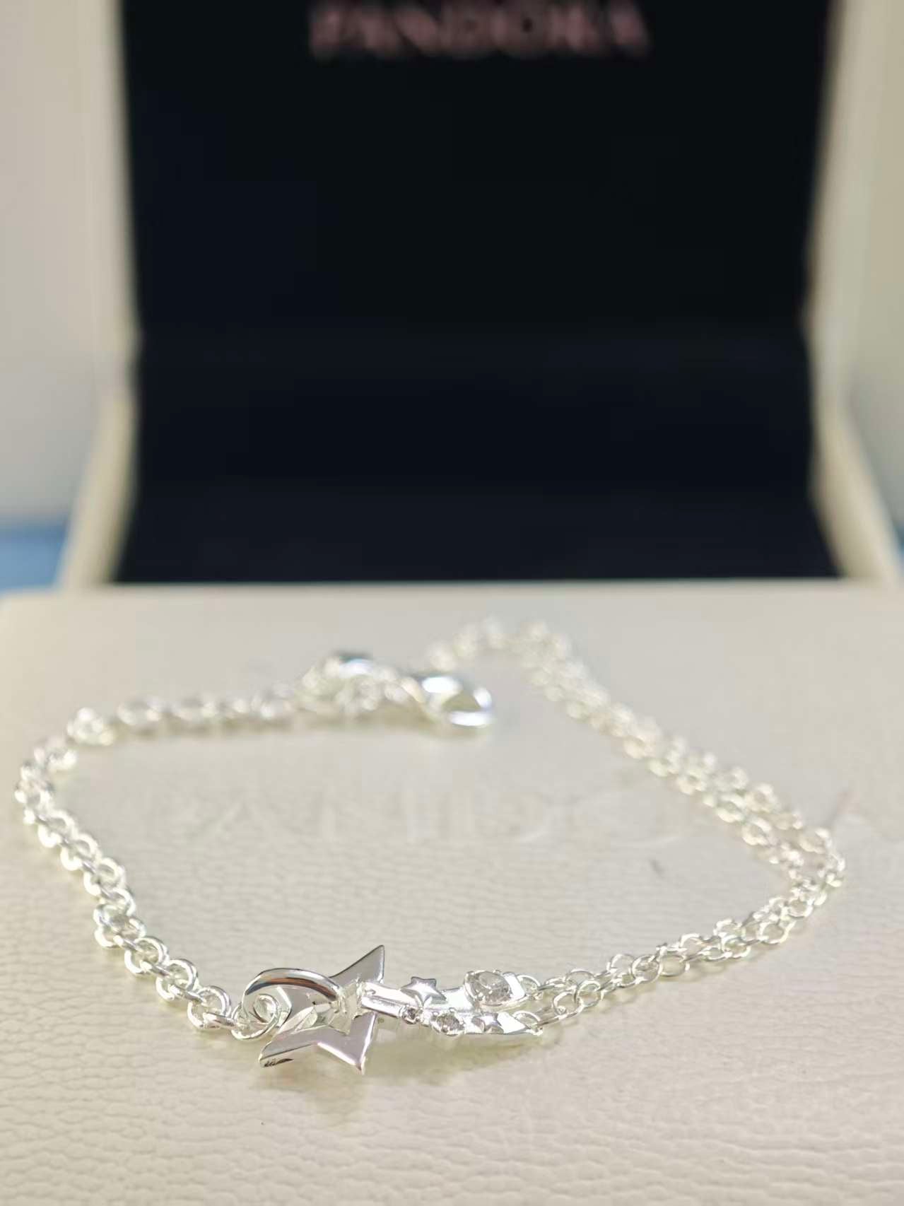Shooting Star Double Chain Bracelet