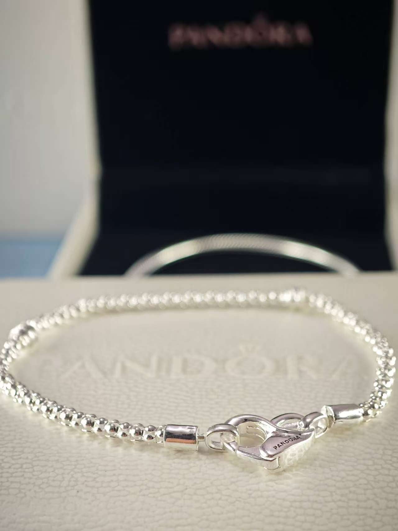 Moments Studded Chain Bracelet Sterling Silver